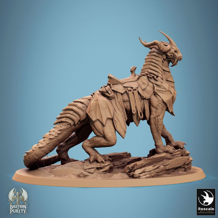 Bastion of Purity - Dragoryx mount - Saddle - Stance