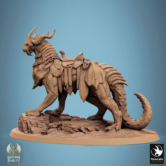 Bastion of Purity - Dragoryx mount - Saddle - Stand