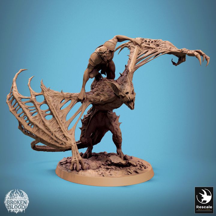 Ghoul Bat Rider - Attack