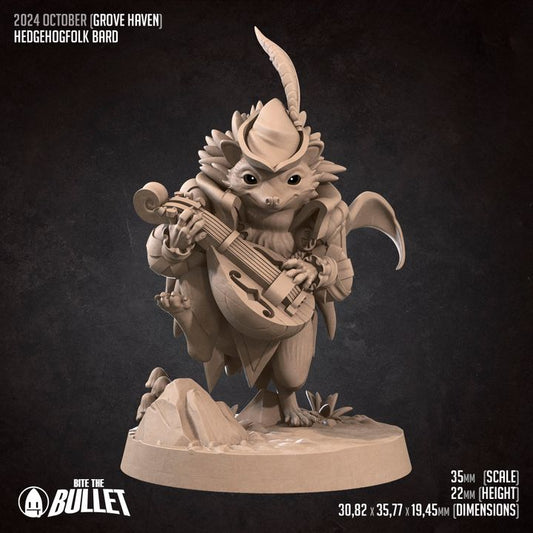 BTB Forestfolk - Hedgehog Bard
