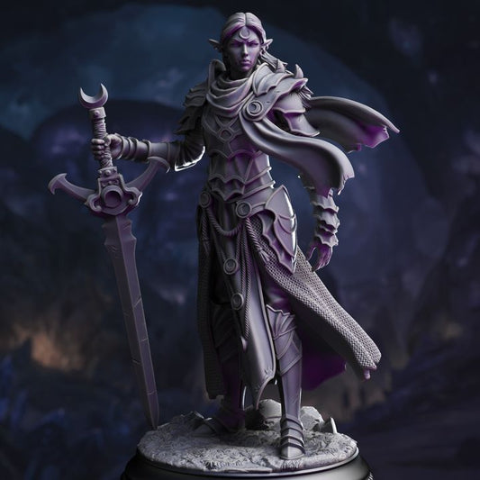 Drow Paladin of the Moon