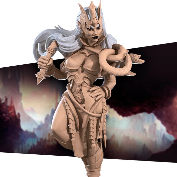 Drow Priestess - Dungeon Underdark P2