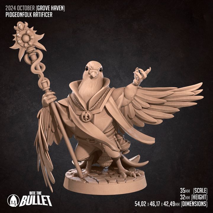 BTB Forestfolk - Pigeon Cleric