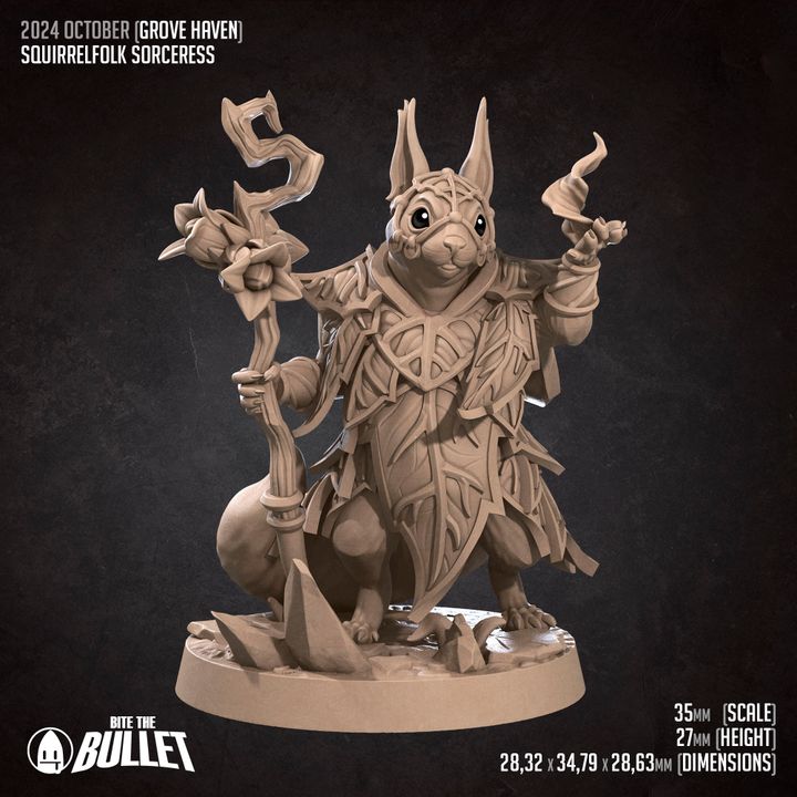 BTB Forestfolk - Squirrel Sorceress