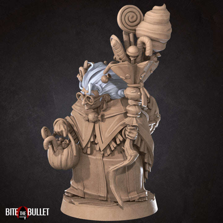 Terrain Combo: Candy Cart & Candy the Retired Witch + Cat Familiar