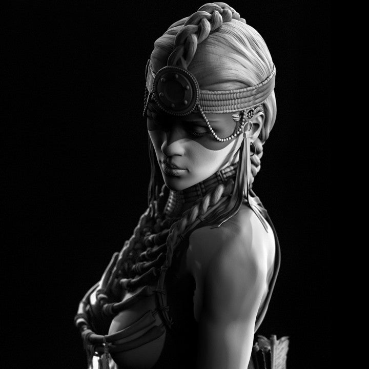 Native American Tribal Warrior Kora