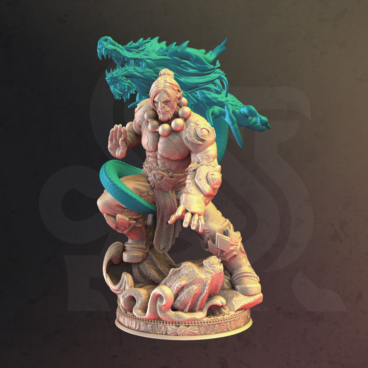 Dragon Spirit Orc Monk