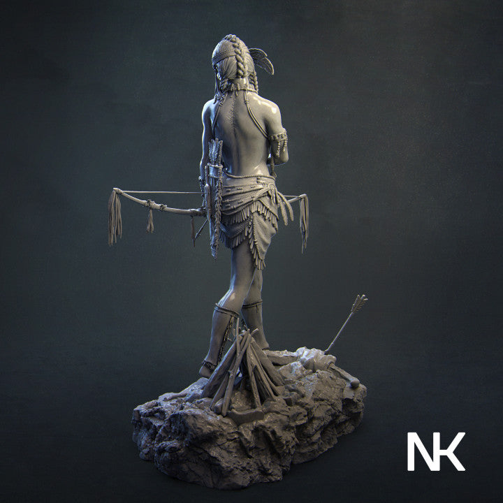 Native American Tribal Warrior Kora