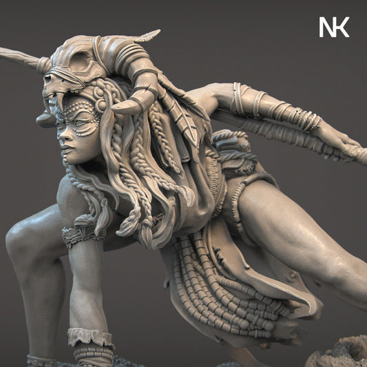 African Tribal Warrior Yaretzi