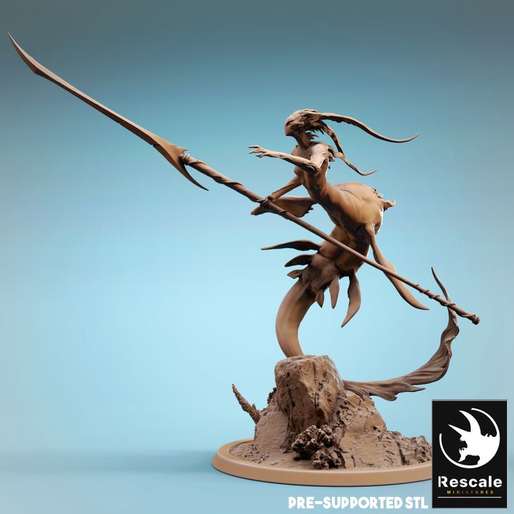 The Ocean Depths - Siren - Mermaid Warrior - Chase