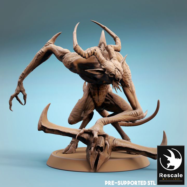 Demon Minion Soldier - Unarmed - Skull (4)