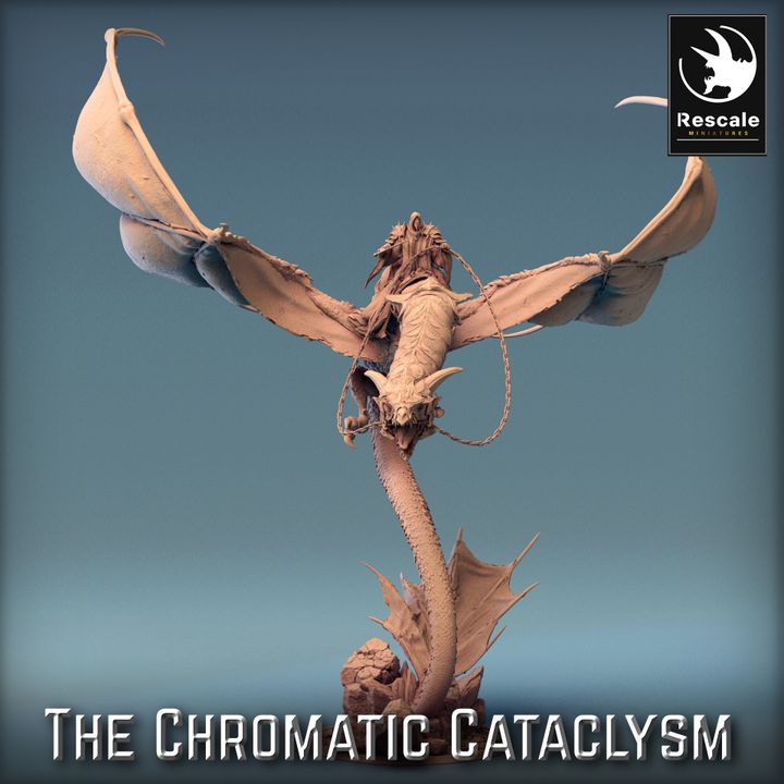 Tiamat - Dragonspawn mount - Rider - Flying