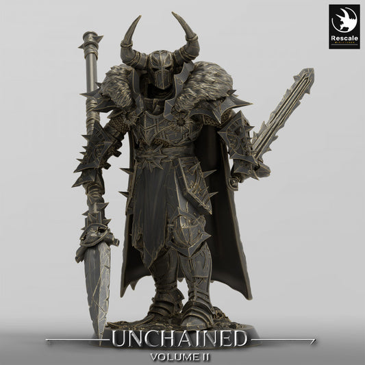 Unchained - Commander - Atack V1 - Sword and spear