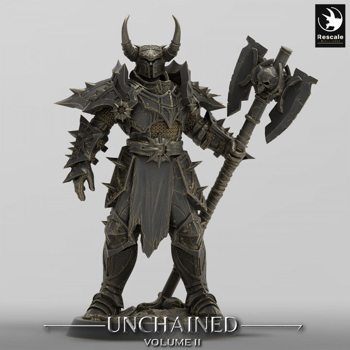 Unchained - Commander -Guard V1 - Big Axe - No Cloak