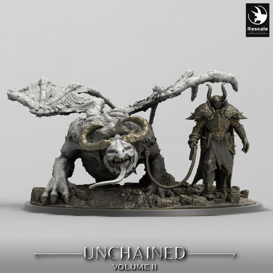 Unchained - Volcanic Dragon - Grogbann - scene - leashed