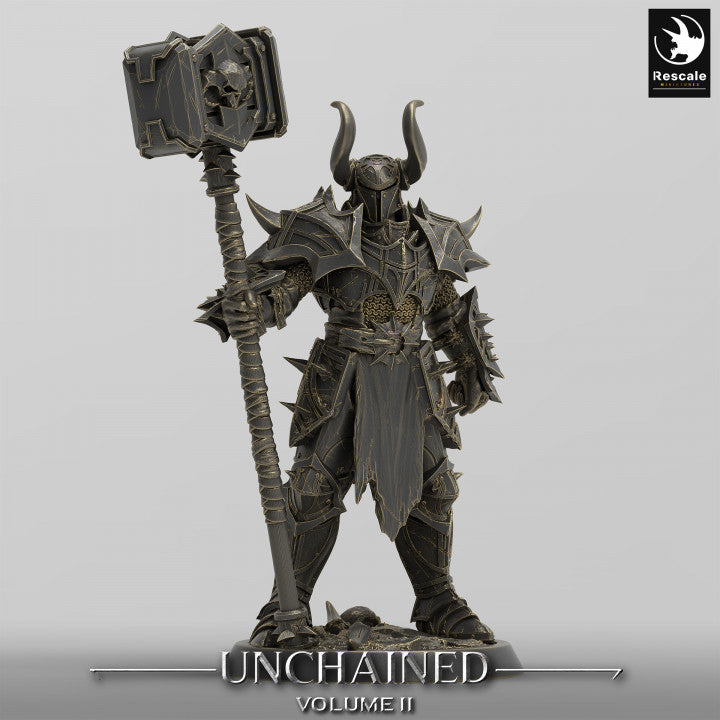 Unchained - Commander -Guard V1 - Big Hammer - No Cloak