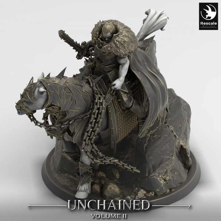 Unchained - Horse - Rider - Rock