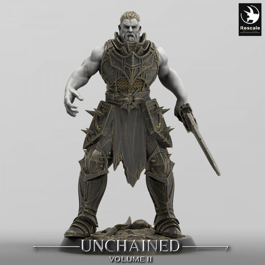 Unchained - Commander - Idle V2 - Sword - no cloak