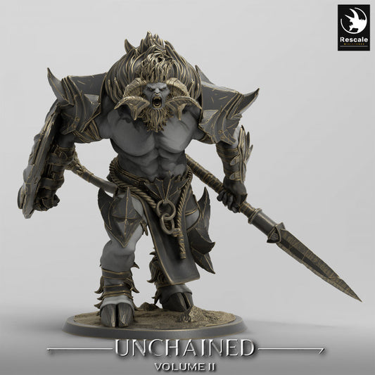 Unchained - Minotaur - Cry - Spear