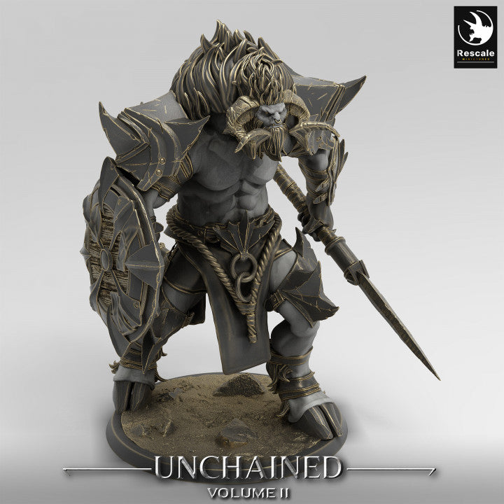 Unchained - Minotaur - Walk - Spear