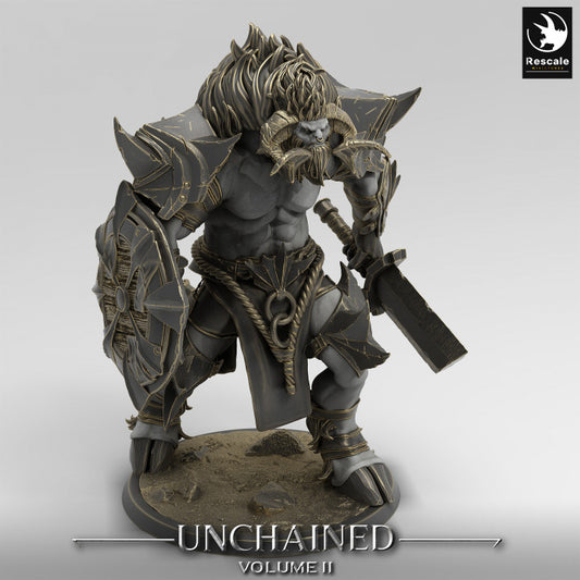 Unchained - Minotaur - Walk - Sword