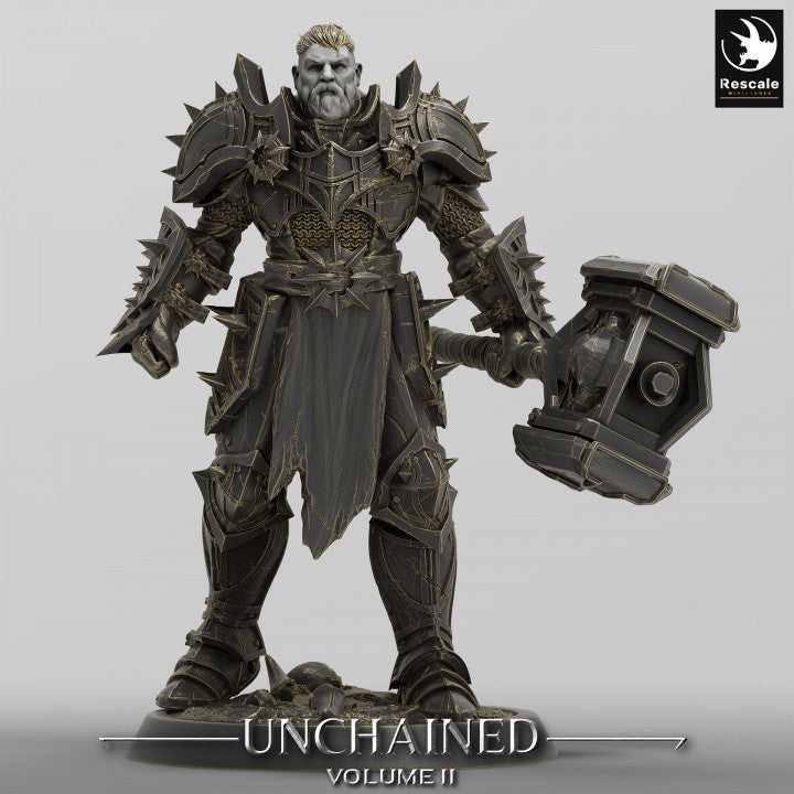 Unchained - Walk - Commander - Stance V1 - Hammer