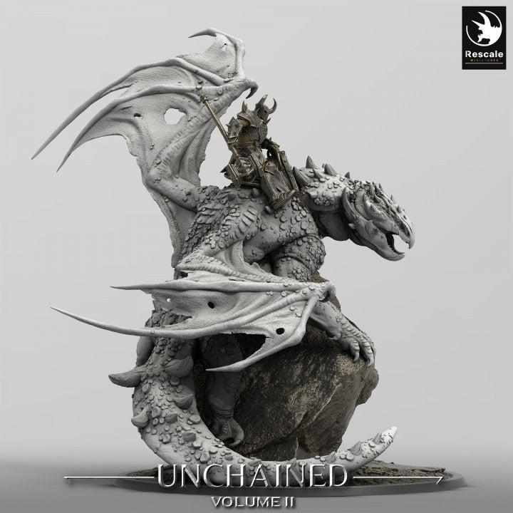 Unchained - Volcanic Dragon - Perch - Rider