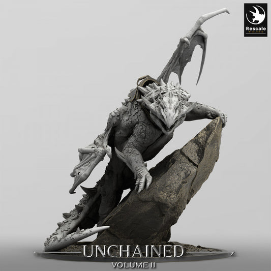 Unchained - Volcanic Dragon - Perch - Saddle