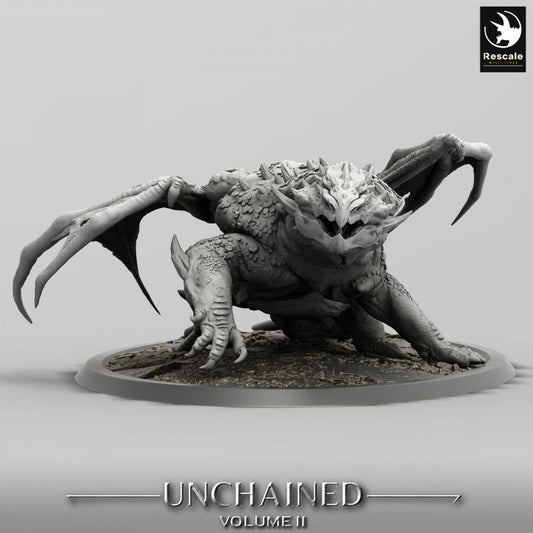 Unchained - Volcanic Dragon - Walk