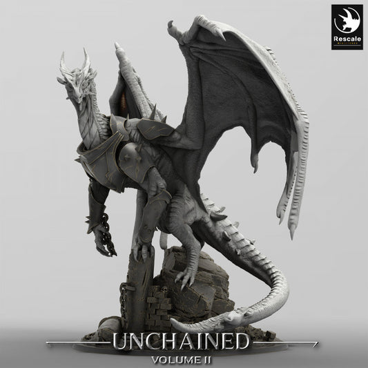 Unchained - Silver Dragon - Xeldranth - Armored