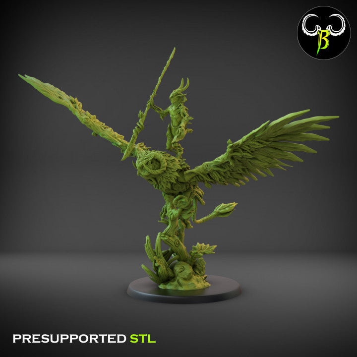CB The Fae Wilds - Dryad Satyr Wind Rider - Lance 1