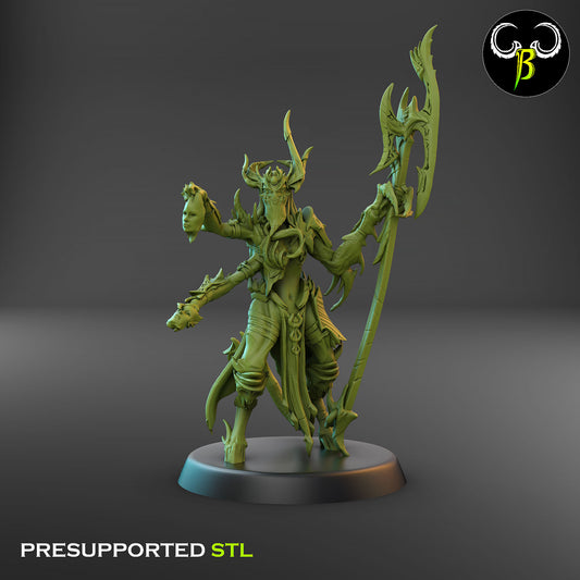 CB - Female Apostle of Excess - Halberd