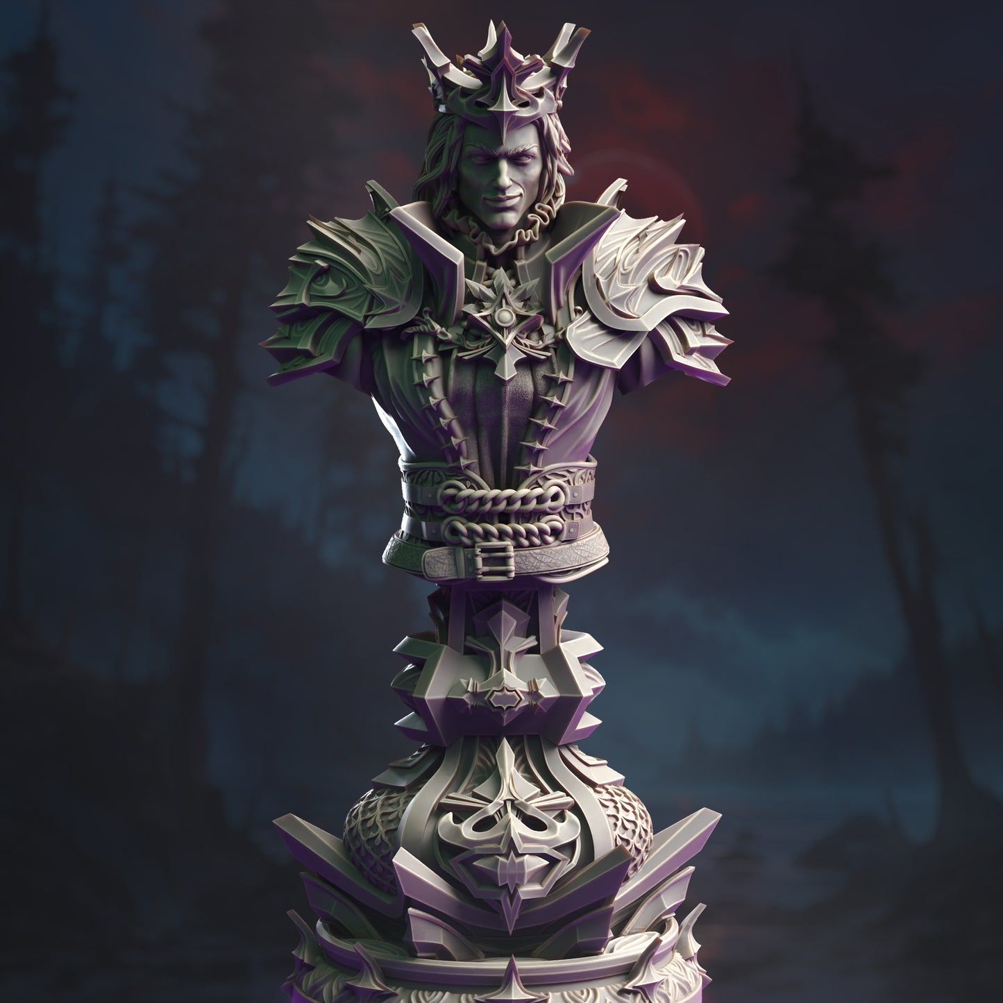 Vampire lord bust - Arther bel