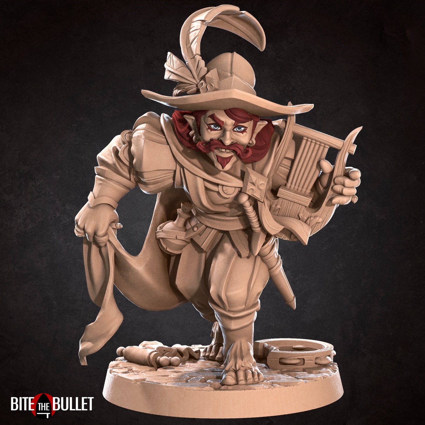 Lyre Bard Halfling