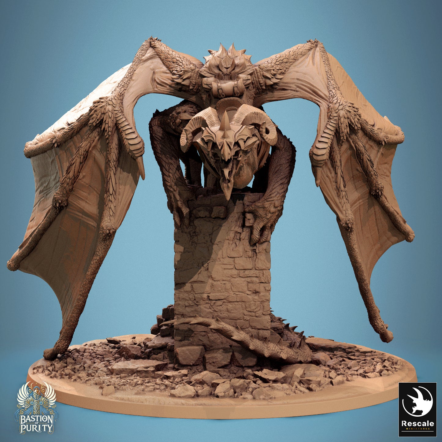 Dragon - Bastion Of Purity - Astralyon Conquerer with Saddle