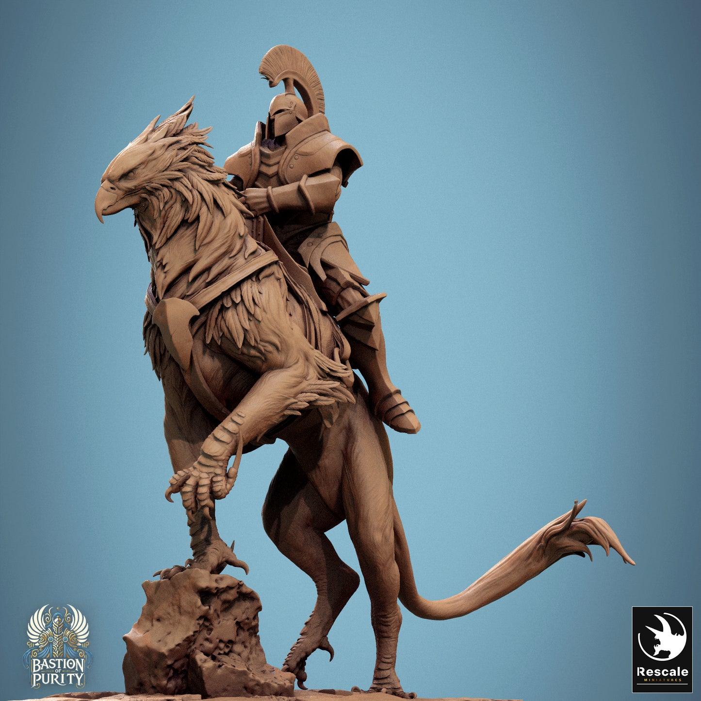Bastion of Purity - Gryph - Stance 2 - Rider