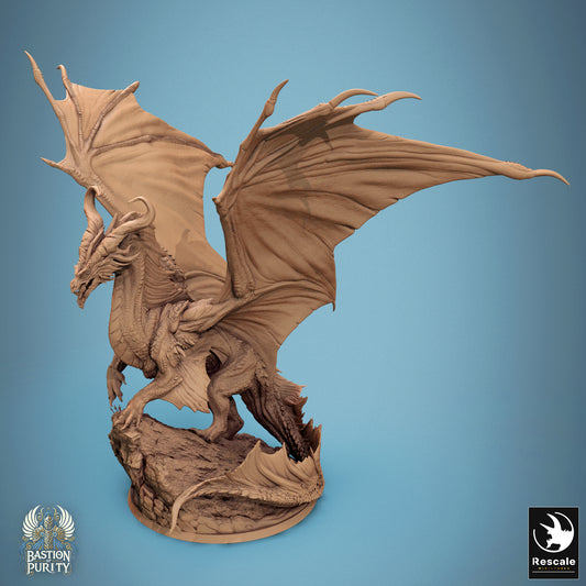 Ancient Bronze Dragon - Stand - Door