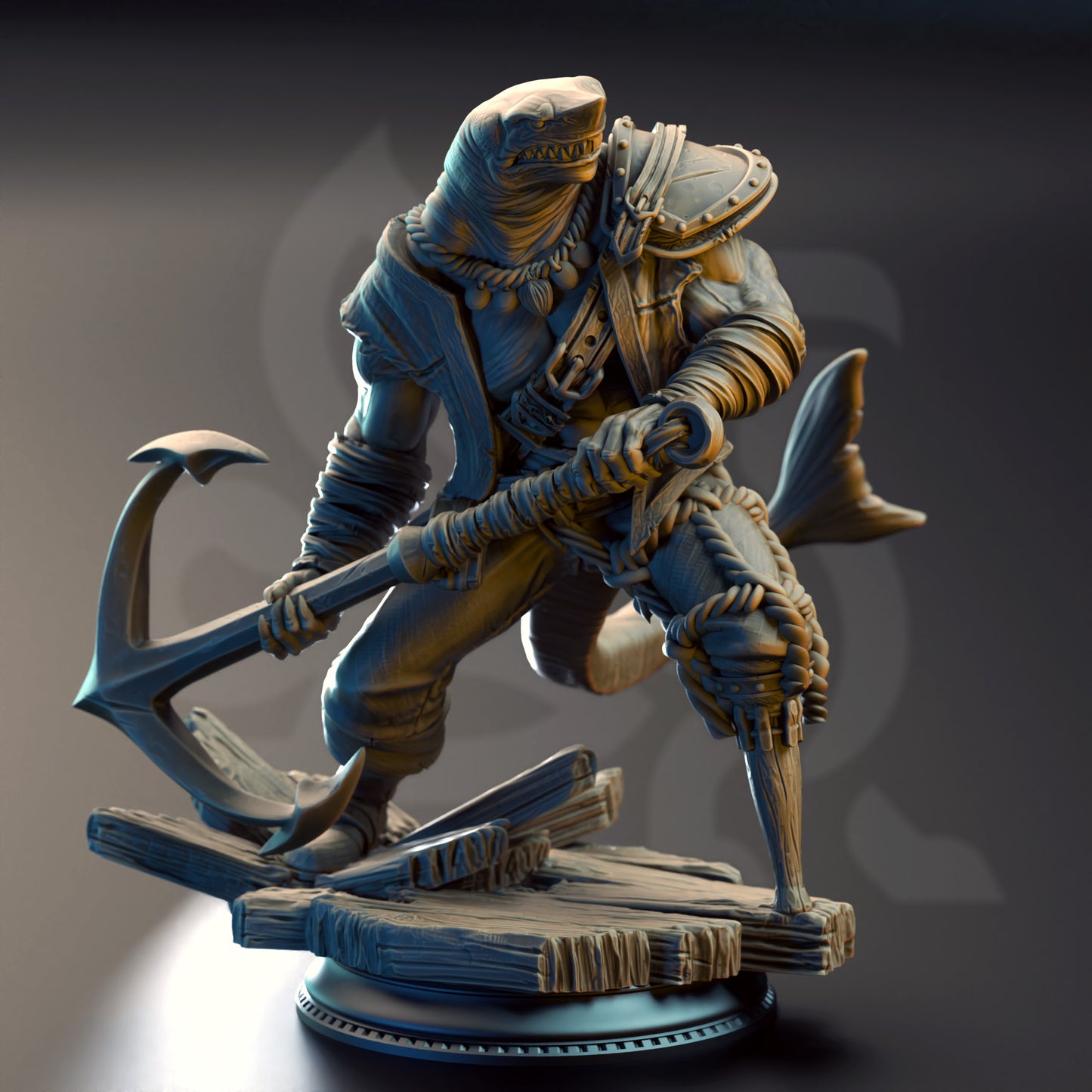 Pirate Sharkman Enforcer - Baz Smiley Armstrong - Great White