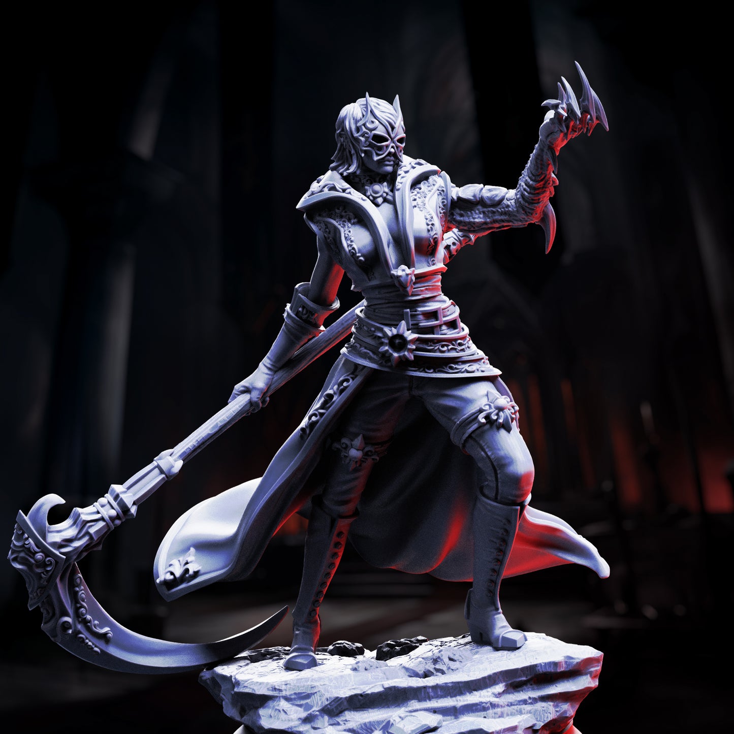 Catarina Von Strassen - Eldritch Fiend Hunter - Masked