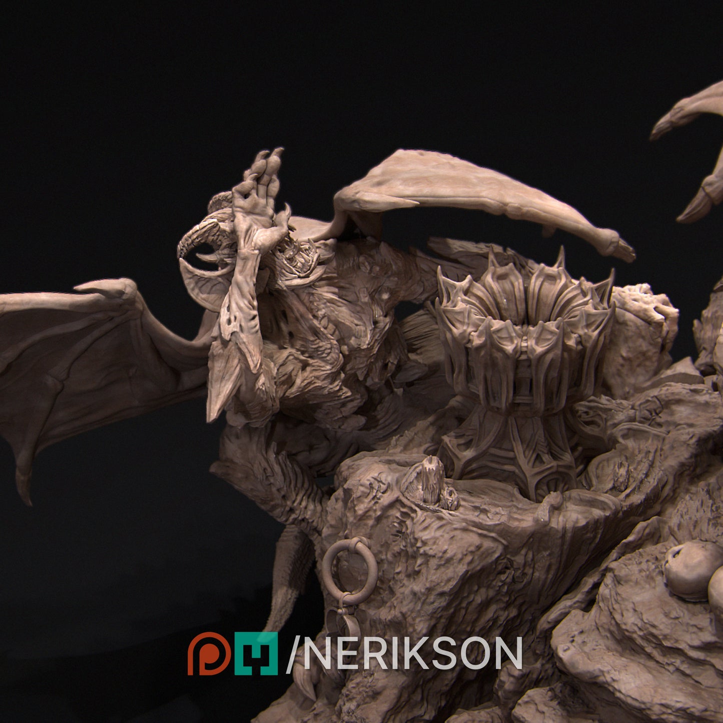 Revna the Angel of Salvation - Diorama