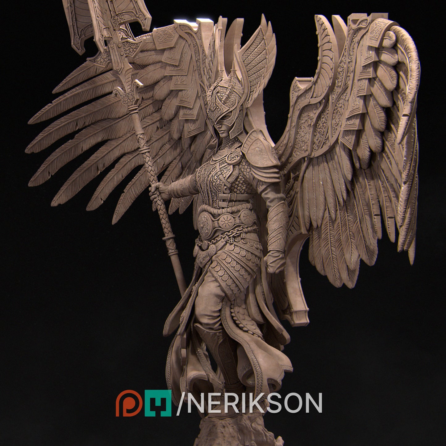 Revna the Angel of Salvation - Diorama