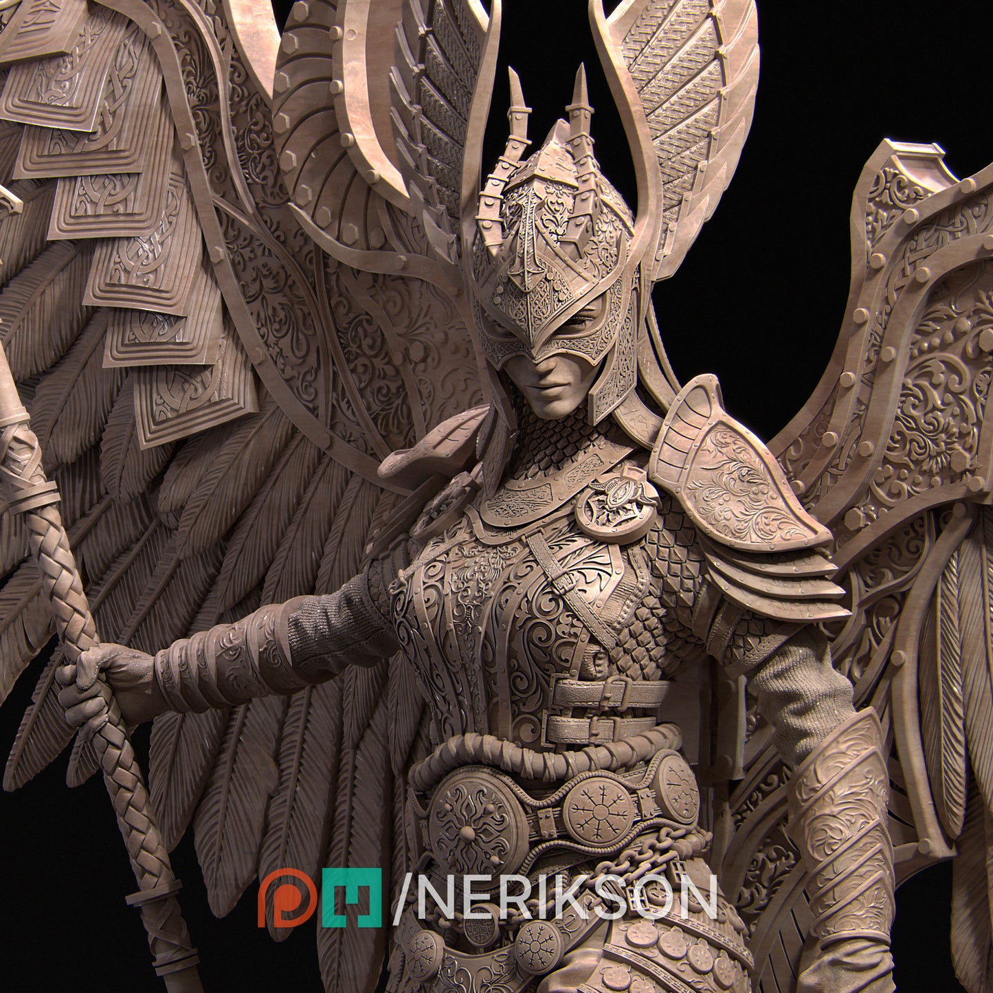 Revna the Angel of Salvation - Diorama