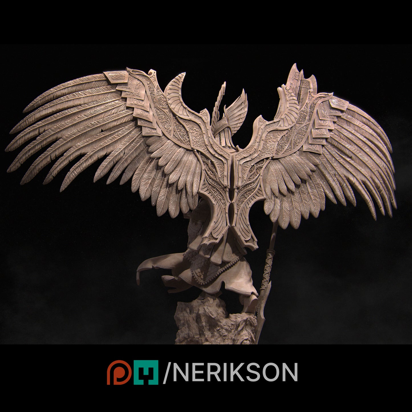 Revna the Angel of Salvation - Diorama
