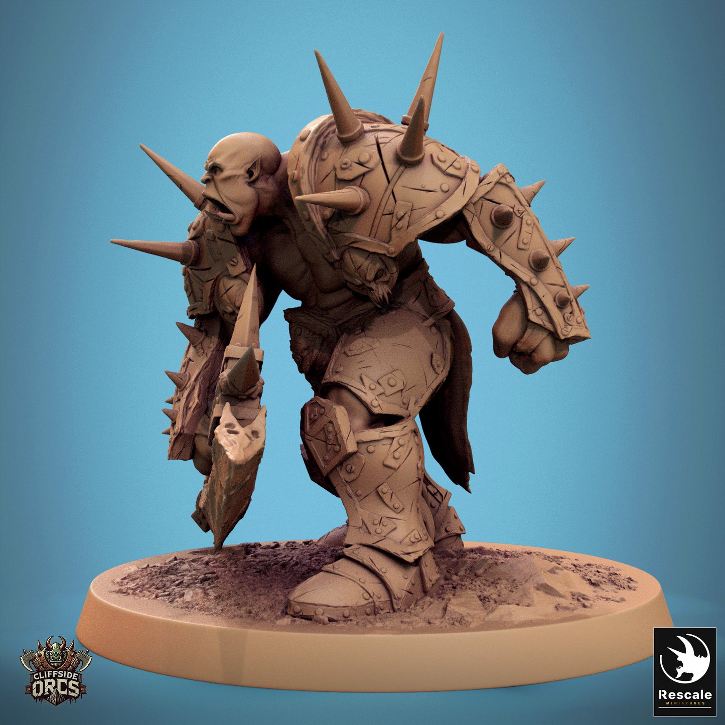 Brutal Orc - Stand - Ready Axe