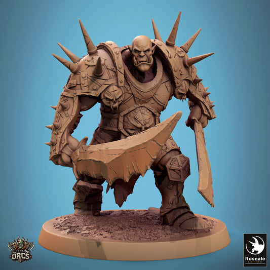 Brutal Orc - Stand - Double Sword