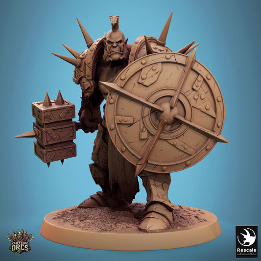 Brutal Orc - Stand - Hammer and Sword