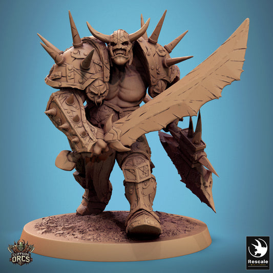 Brutal Orc - Stand - Walk forward - Sword and Axe