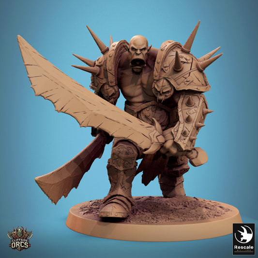 Brutal Orc - Stand - Walk - Double Sword