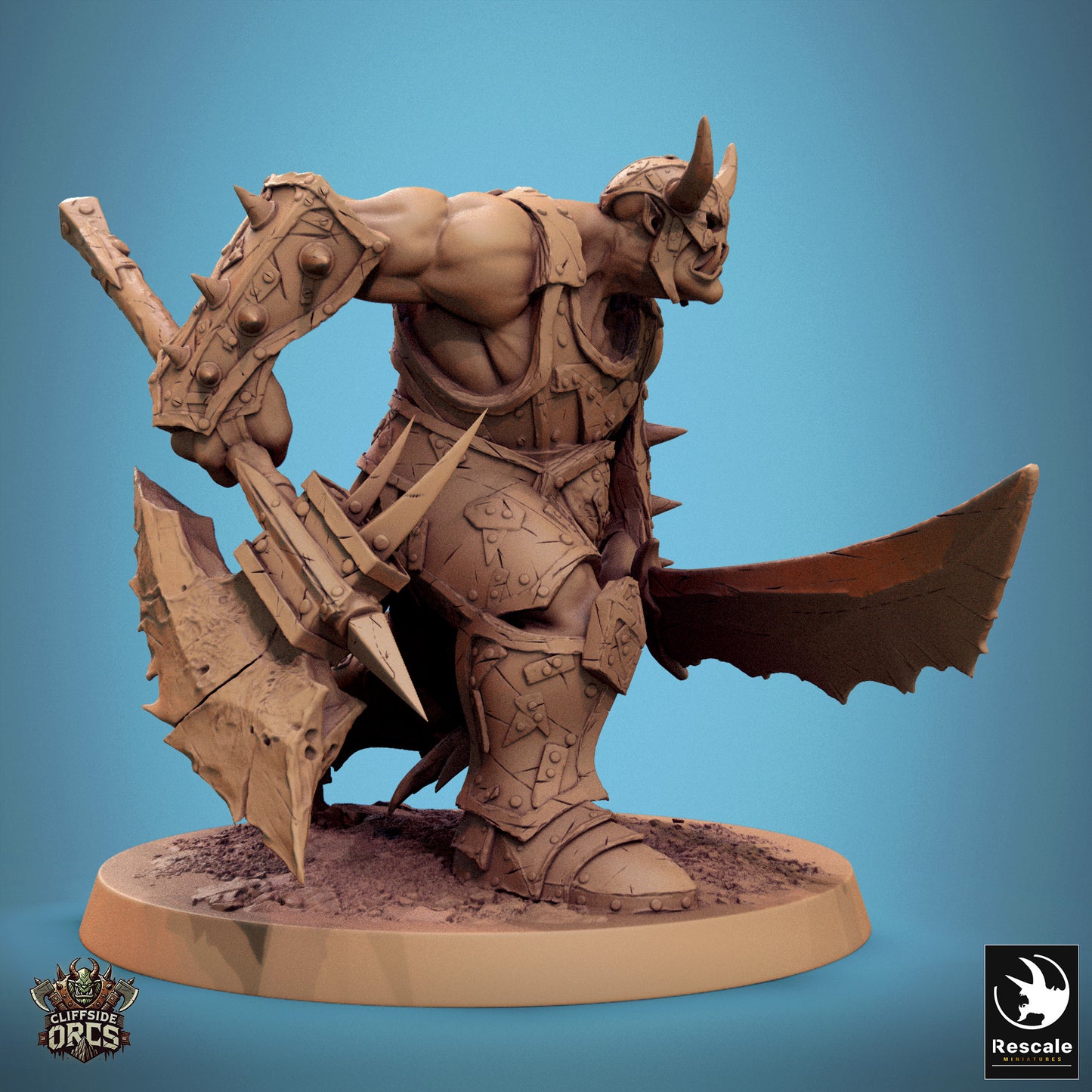 Brutal Orc - Stand - Walk - Sword and Axe
