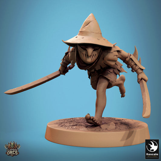 Goblin Soldier - Run - Dual Swords